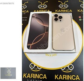 Resim Apple iPhone 16 Pro Max İkinci El TR | 256 GB | Çöl Titanyum 