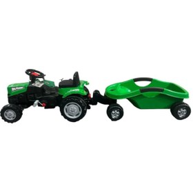 Resim NW NessiWorld Power Pedallı Big Trolley Traktör 07-320 