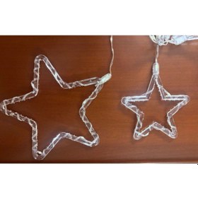 Resim Led Işık - Yıldız 10 Saçaklı Renkli 