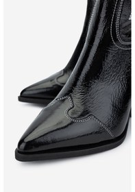 Resim Valmenti Kadın Siyah Topuklu Çizme 1072 Z-9707 Bn Czm Sk24-25 Sıyah Siyah 