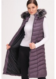Resim Dewberry Bayan Yelek Z6684 Antrasit 