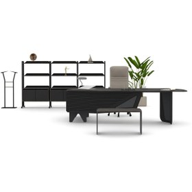 Resim Zec Ofis Zesu Premium Yönetici Masa Takımı 