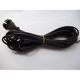 Resim Süpürge Kablosu 2X0,75Mm Fiş Baskılı Bakır 10 Metre Yassı 