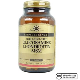 Resim Solgar Glucosamine Chondroitin Msm 60 Tablet 