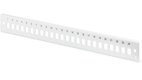 Resim Assmann DN-96207-QL DN-96200-QL Fiber Optik Sonlandırma Kutusu İçin Ön Panel, Kilit Mekanizmalı, 24 X Lc Duplex Sc Simplex, E2000 Simplex Dikey, Gri Renk (Ral 7035) 