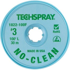 Resim 1822-100f Lehim Alma Teli Yeşil 1.9 MMx30.5m No-clean 