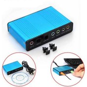 Resim Wozlo USB 6 Kanal 5.1 Optik Dijital Çıkışlı Harici Ses Kartı Kargo Bedava! Aynı Gün Kargo! 24 Saatte Adrese Teslim