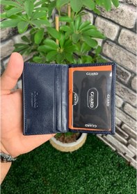 Resim Guard Lacivert Nappa Hakii Deri Kartlık Erkek / Kadın P1169 Lacivert 