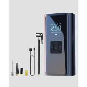 Resim Zero Land Nrzsnt Kablosuz Dijital Lastik Şişirme Pompası LED Işıklı 80W 