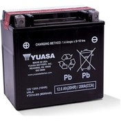 Resim Yuasa Yu-ytx14-bs 12v 12 Ah Motosiklet Aküsü Japon Teknolojisi 
