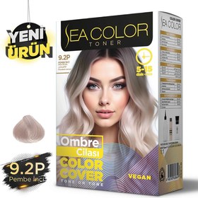 Resim Sea Color Toner Ombre Cilası 9.2P Pembe İnci - Gratis 