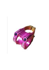 Resim Ovela Bisiklet Gidon Boğazı 31.8mm Pembe-sarı Siyah - Kırmızı 