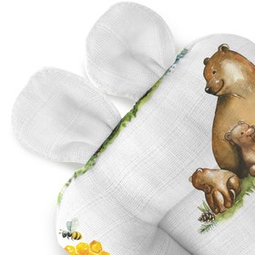 Resim Müslin Bebek Emzirme Yastığı - L'ours 