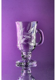 Resim Decocia 2'li Latte Bardağı 240cc Sürgün Desenli 