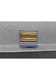 Resim Zehra Abla Halı Yeni El Dokuma Dekoratif Kilim Kırlent Yastık Kılıfı 6043 