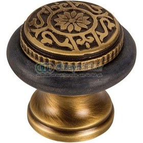 Resim Zemine Yere Monte Kapı Tamponu Antik Bronz 