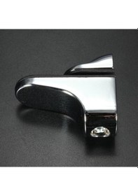 Resim Zcjb Geleneksel 1 Adet Cam Raf Destek Braketi Balık Kafası Kelepçe Tutucu Cam/ahşap Raflar-72734 