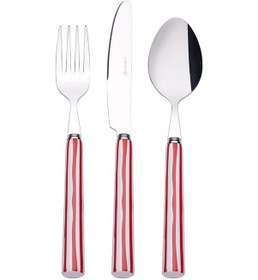 Resim Korkmaz Sealife Collection 18 Parça Çatal Kaşık Bıçak Seti A2212-3 Çok Renkli 