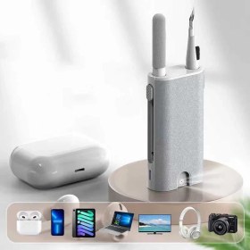 Resim Telefon Kulaklık Bilgisayar Airpods Temizleme Seti Kiti 