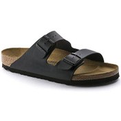 Resim Birkenstock Siyah Erkek Deri Terlik ARIZONA - 51793 Terlik 