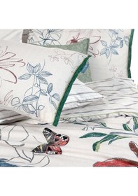 Resim Sarev Adali Bej Tek Kişilik %100 Pamuk Nevresim Takımı Bej 