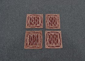 Resim Yeni Otantik El İşi İnce Kum Boncuklu Masa Sehpa Fiskos Örtüsü 5758 