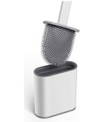 Resim Askılı Silikon Tuvalet Fırçası - Ev Kullanımı İçin Antibakteriyel Banyo Temizleme Aracı - Yongtao 12+ 