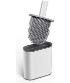 Resim Askılı Silikon Tuvalet Fırçası - Ev Kullanımı İçin Antibakteriyel Banyo Temizleme Aracı - Yongtao 12+ 