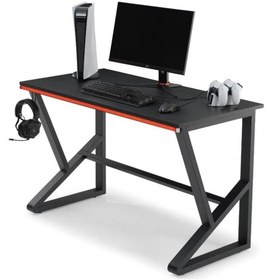 Resim Stepgamer Nax Rgb Ledli Profesyonel Oyuncu Masası Siyah 