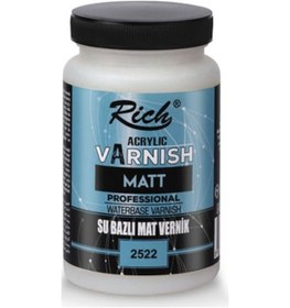 Resim Rich Su Bazlı Mat Vernik 250Cc 