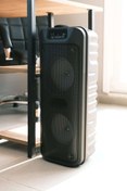 Resim Zulateknoloji ULTRA BÜYÜK ÇİFT HOPARLÖR IŞIKLI MİKROFONLU FANTASTİK WİRELESS BLUETOOTH SPEAKER SES TOPU 