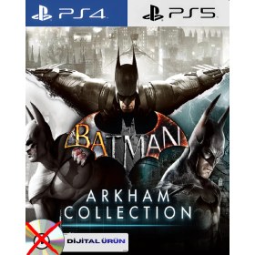 Resim Sony Batman Arkham Collection Ps4 Ps5 (Dijital Ürün) 