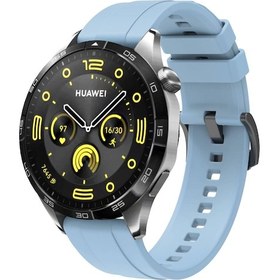 Resim Huawei Gt4 22mm Uyumlu Clo- Krd-95 Silikon Kordon-mavi Açık 