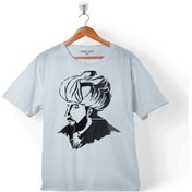 Resim Kendim Seçtim Fatih Sultan Mehmet Mehmed Silüet Portre 1453 Çocuk T-Shirt 