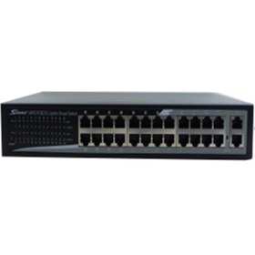 Resim seenergy Pro Dja-2422b 24 2 24p 10/100 2p 100/1000 300w Poe Switch 