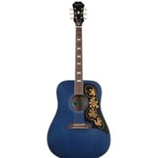 Resim Epiphone Masterbilt Frontier Elektro Akustik Gitar (Aged Viper Blue) 