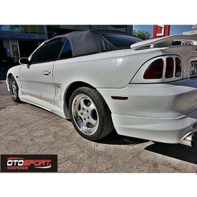 Resim Ford Mustang Marşpiyel Sağ Sol Takım Fiberglass Boyasız 