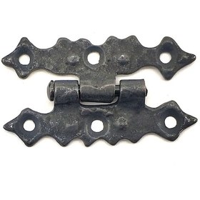 Resim Antika Tarz Dekoratif Pirinç Yıldız Menteşe - 63x36 Mm, Oksit Diğer 