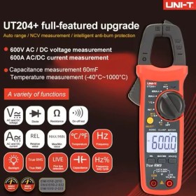 Resim Uni-T UT204+ Ac/dc 600A True Rms Dijital Pensampermetre 