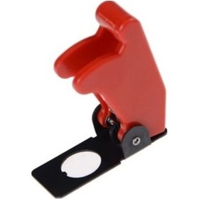 Resim IC-161B Toggle Switch Emniyet Kapağı Ø12mm için Kırmızı 25Adet 