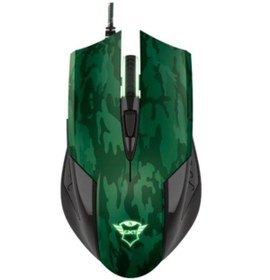 Resim Trust Rixa Camo Gxt 781 Kablolu Oyuncu Mouse + Mouse Pad 