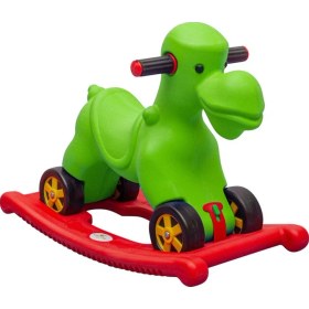 Resim King Kids Sallanan Afacan Köpek Yeşil Yeşil 