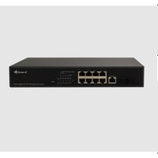 Resim VGuard VG-SW2008PM-140 8 Port Poe 2 Port SFP Yönetilebilir Poe Switch ADINIIZA FATURALI ORJİNAL ÜRÜN