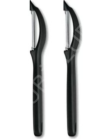 Resim Siyah 2'li Yassı Meyve Sebze Soyacağı 7.6075 2 Adet Siyah 