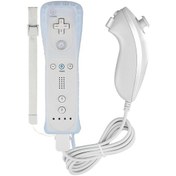Resim Cbtx 8511 İçin Wii U Gecikme Yok Kablosuz Bağlantı Sağ Ve Sol Oyun Tutamağı Denetleyicisi Gamepad Beyaz 