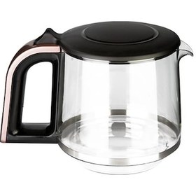 Resim Karaca Uyumlu Demfit Cam Demlik Rosegold 