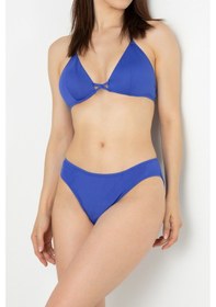 Resim Doremi Bağlama Detaylı Normal Bel Bikini Takım-17509 001 