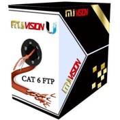 Resim MJ VİSİON Cat6 Ftp 23 Awg 305 Mt Network Kablosu 