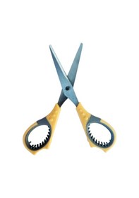 Resim Kolay Tutmaçlı Çelik Çocuk Makası 14 Cm - Krem 