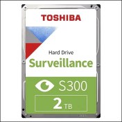 Resim Toshıba S300, HDWT720UZSVA, 3.5", 2tb, 128MB 5400 Rpm, 7/24 Güvenlik HDD 